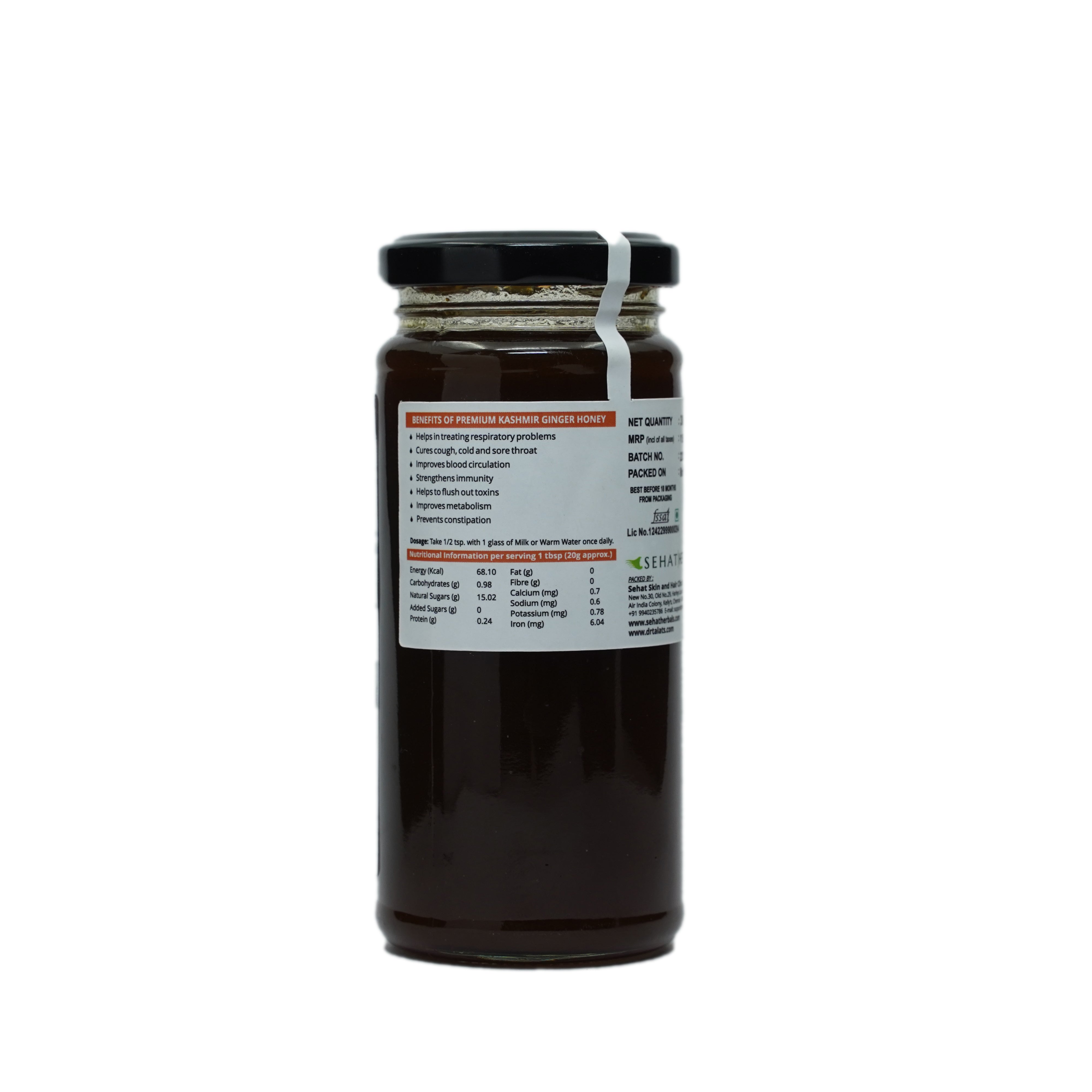 Dr. Talat's Premium Kashmir Ginger Honey
